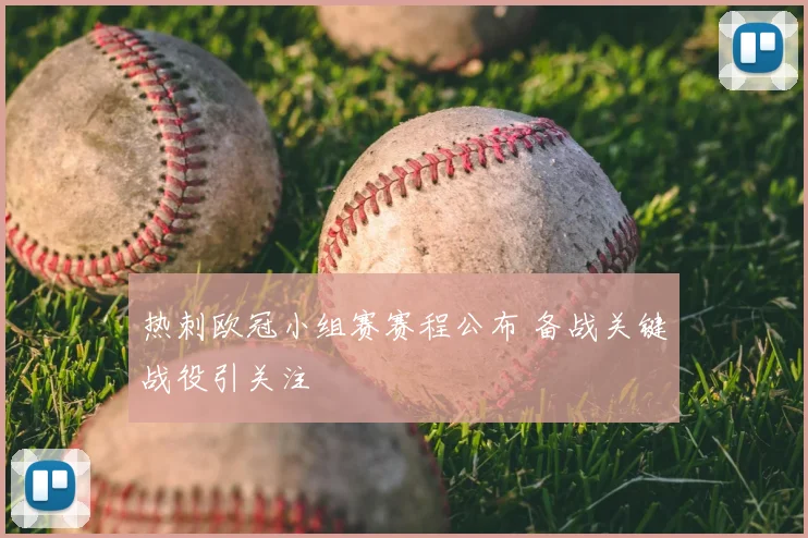 热刺欧冠小组赛赛程公布 备战关键战役引关注